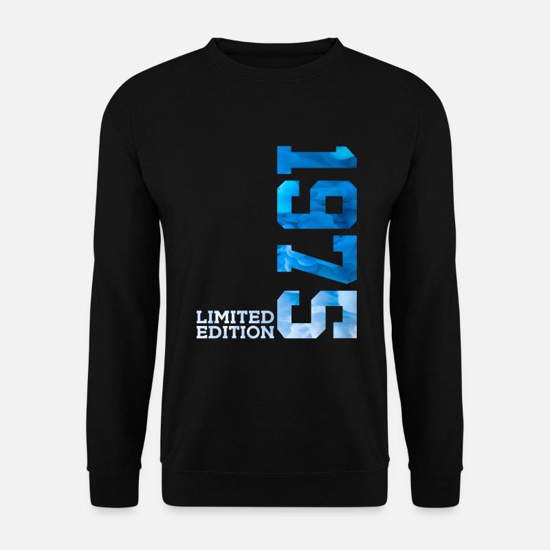 51. GEBURTSTAG LIMITED EDITION 1975 - Unisex Pullover - Schwarz