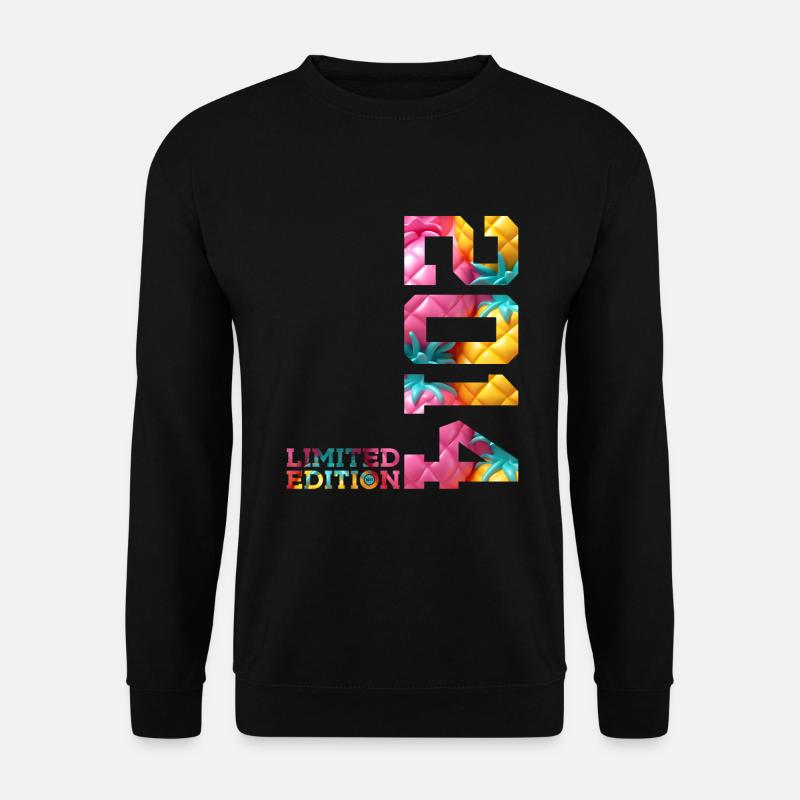 12. GEBURTSTAG LIMITED EDITION 2014 - Unisex Pullover - Schwarz