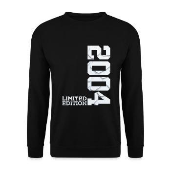 22ND BIRTHDAY LIMITED EDITION 2004 - Unisex Sweatshirt - black - Front - Alina (178cm) & Michal (187cm)