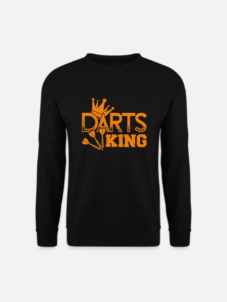 Darts Darts King - Unisex Sweatshirt - black