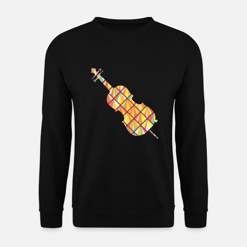 Cello Geometric - Unisex Sweatshirt - black