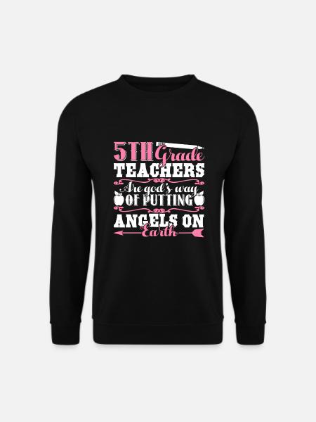 God Made 5th Grade Teachers - Unisex Sweatshirt - black