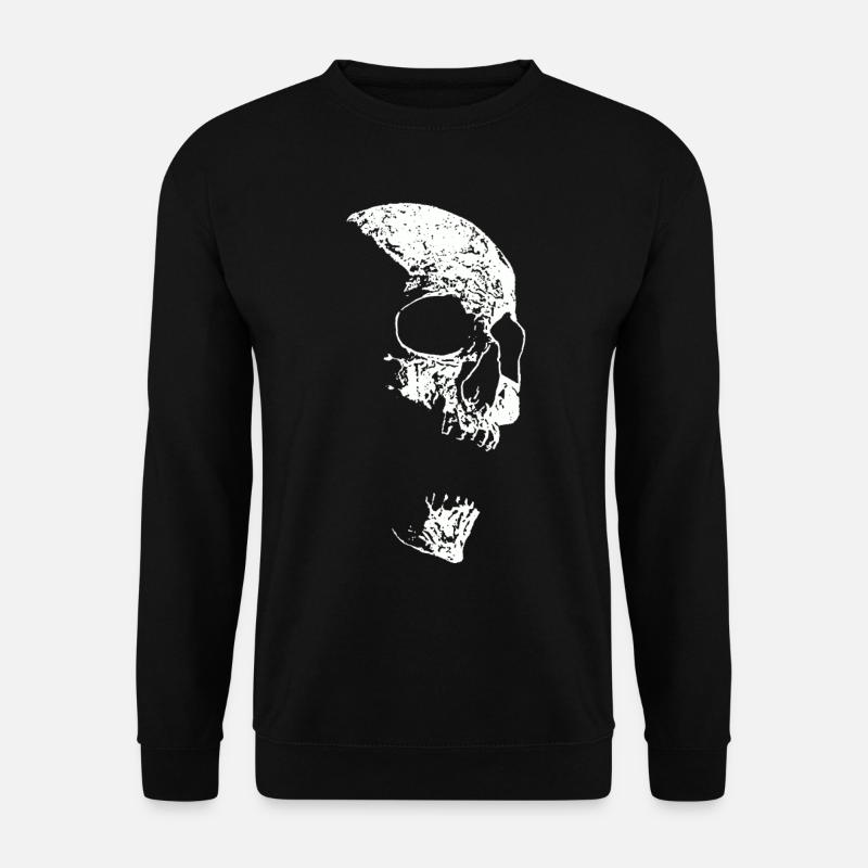 Fieser Monster Skull - Unisex Pullover - Schwarz