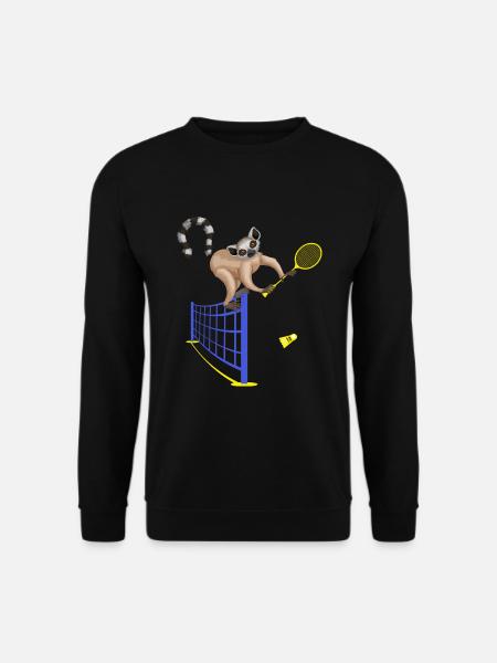 badminton badminton badminton joueur de badminton - Sweat-shirt Unisexe - noir