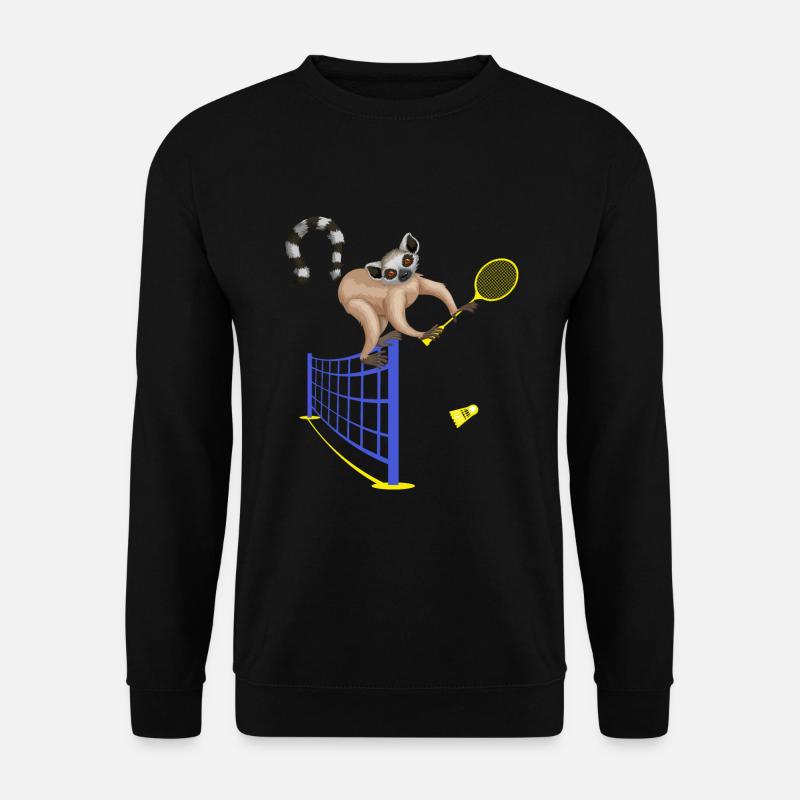 badminton badminton badminton player - Unisex Sweatshirt - black