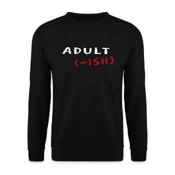 Sarcasme Ironie Humour Idée cadeau adulte - Sweat-shirt Unisexe - noir - Devant - Alina (178cm) & Michal (187cm)
