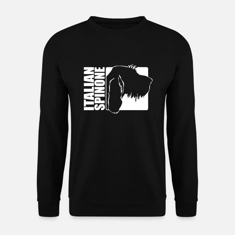 Profil Spinone Italien Chiens Wilsigns - Sweat-shirt Unisexe - noir