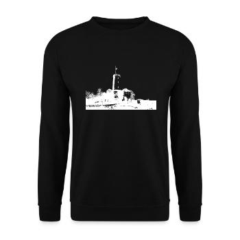 Sparrenburg Bielefeld - Unisex Pullover - Schwarz - Vorne - Alina (178cm) & Michal (187cm)