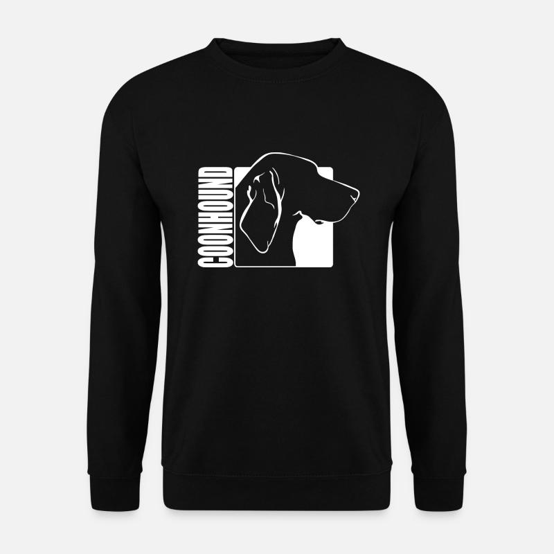 Coonhound Profil Chiens Chien Wilsigns - Sweat-shirt Unisexe - noir