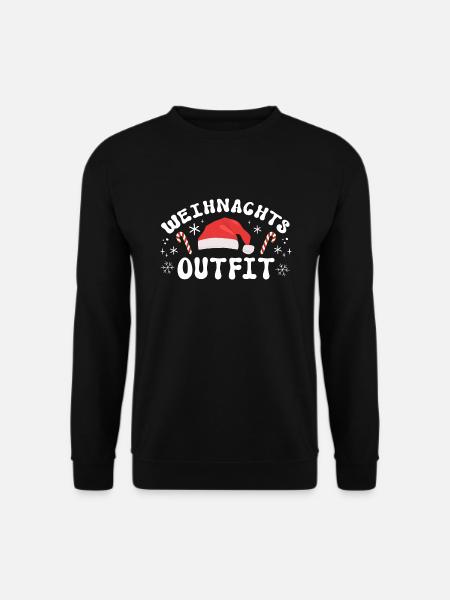 Weihnachten Weihnachtsoutfit Xmas - Unisex Pullover - Schwarz
