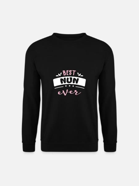 Beste Nonne Geschenk - Unisex Pullover - Schwarz