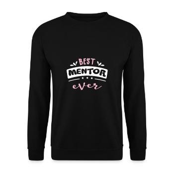 Meilleur cadeau de mentor - Sweat-shirt Unisexe - noir - Devant - Alina (178cm) & Michal (187cm)