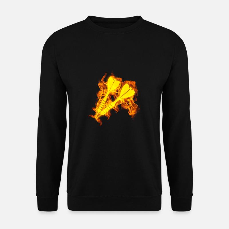 Feu Fléchettes Fléchettes Fléchettes - Sweat-shirt Unisexe - noir