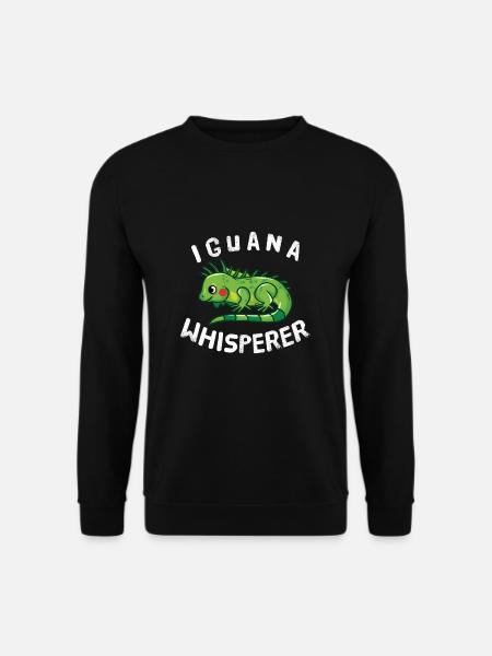 Funny Iguana Lover Iguana Whisperer - Unisex Sweatshirt - black