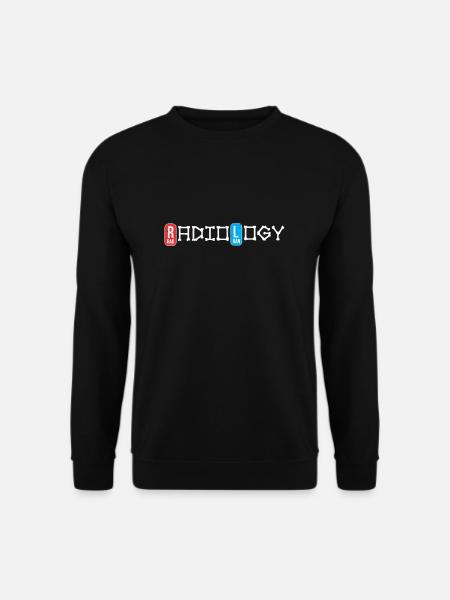 Radiologist Spruch Krankenhaus Artzhelfer Röntgen - Unisex Pullover - Schwarz