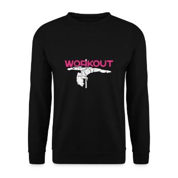 Poledancing Dancing Dancer Dance Sport Fitness - Sweat-shirt Unisexe - noir - Devant - Alina (178cm) & Michal (187cm)