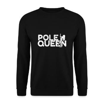 Pole Dancing Poles Dancer Dance Sport - Sweat-shirt Unisexe - noir - Devant - Alina (178cm) & Michal (187cm)