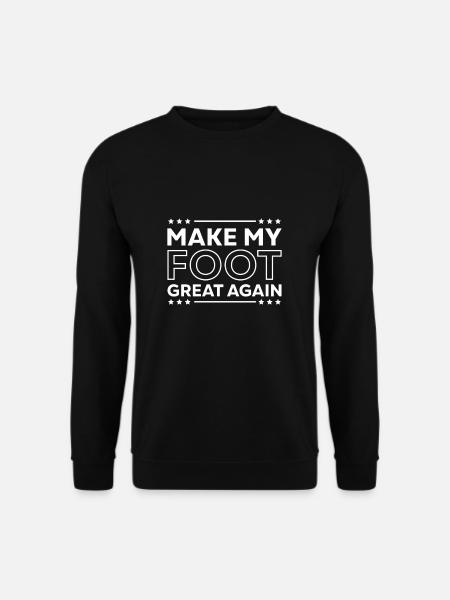 Lustige Sprüche Krankenhaus Krank Verletzung OP - Unisex Pullover - Schwarz