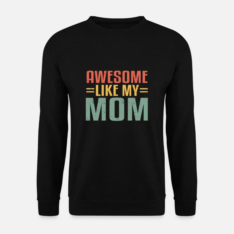 Mama Schulabschluss Abschlussfeier Schule Mutter - Unisex Pullover - Schwarz