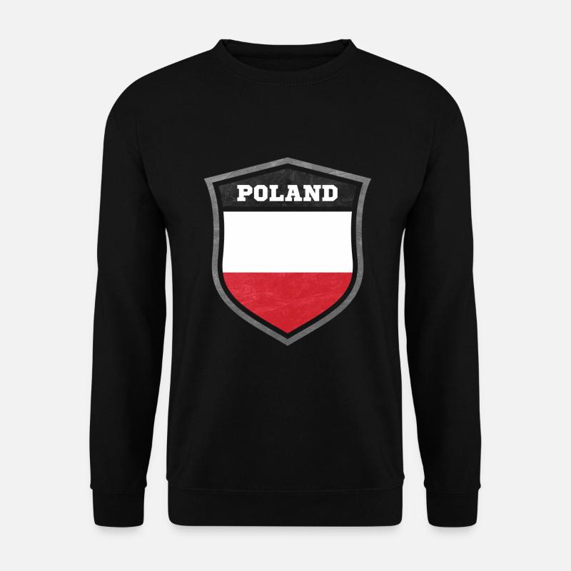 Polen - Unisex Pullover - Schwarz