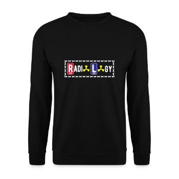 Funny Radiology Radiologist X-Ray Medical - Unisex Sweatshirt - black - Front - Alina (178cm) & Michal (187cm)