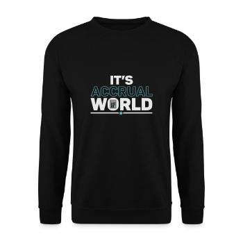 Drôles de comptables Dictons Impôts - Sweat-shirt Unisexe - noir - Devant - Alina (178cm) & Michal (187cm)