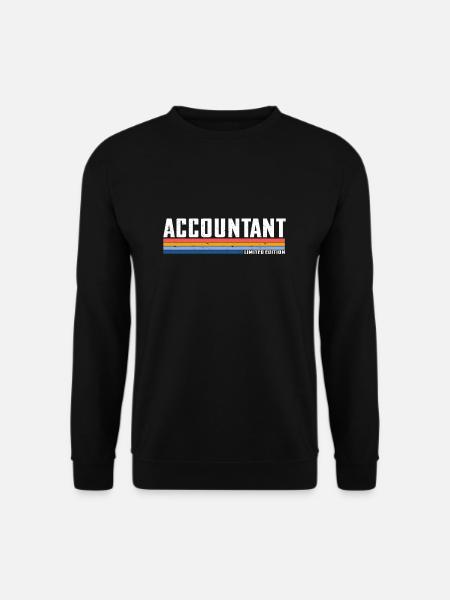 Lustige Buchhalter Sprüche Finanzamt Steuern - Unisex Pullover - Schwarz