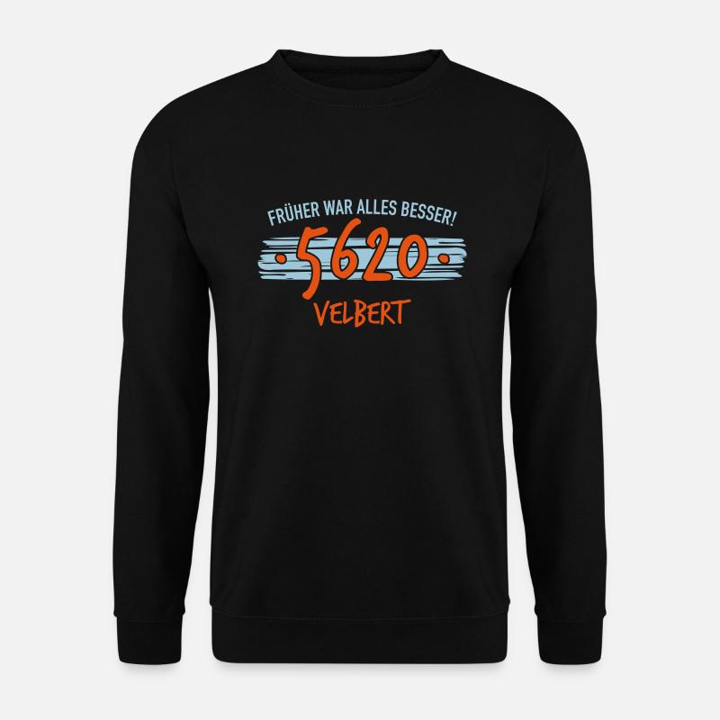 Früher 5620 Velbert - Unisex Pullover - Schwarz