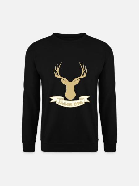 Jäger Opa - Unisex Pullover - Schwarz