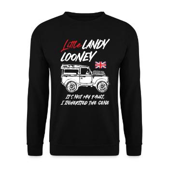 Petit mécanicien Landy Looney - Sweat-shirt Unisexe - noir - Devant - Alina (178cm) & Michal (187cm)