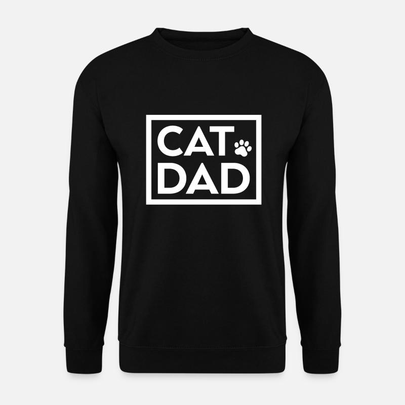 Cat Dad - Unisex Sweatshirt - black
