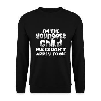 Famille Enfants Frères et sœurs Idée Cadeau Drôle - Sweat-shirt Unisexe - noir - Devant - Alina (178cm) & Michal (187cm)