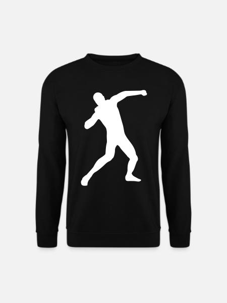 Athletics - Shot Put - Unisex Sweatshirt - black