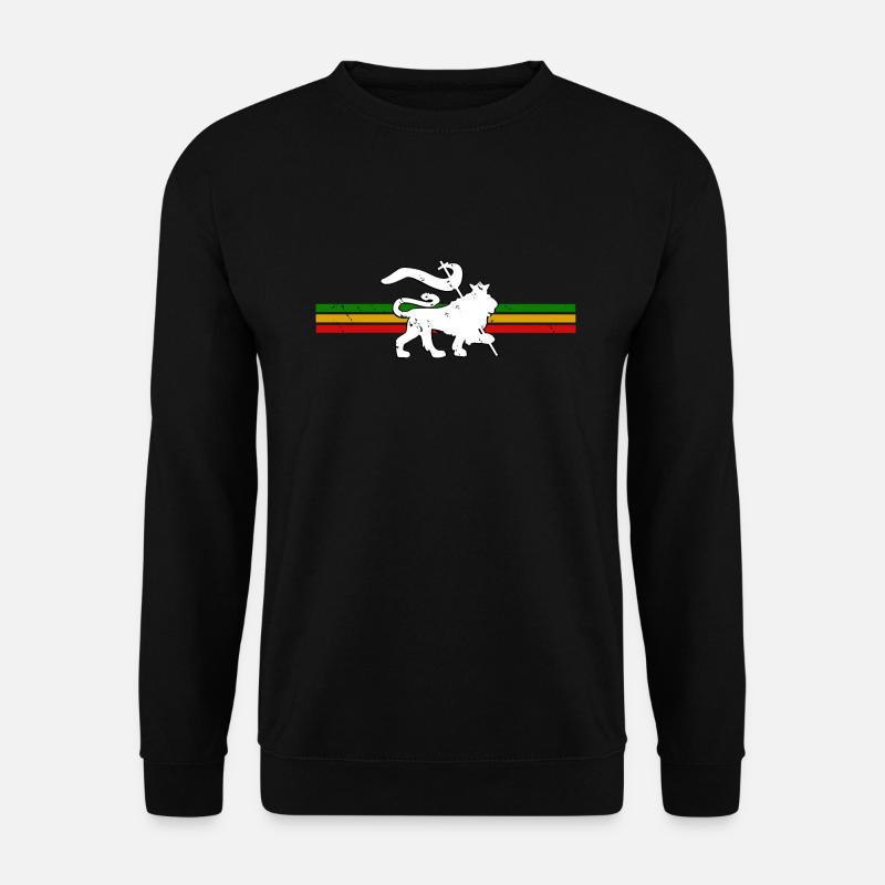 Reggae Lion - Unisex Sweatshirt - black