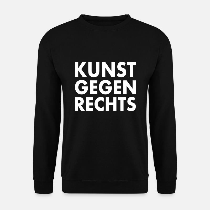 Art against the Right - Unisex Sweatshirt - black