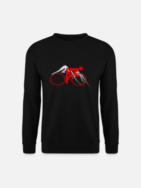 Radsport Rennrad Design - Unisex Pullover - Schwarz