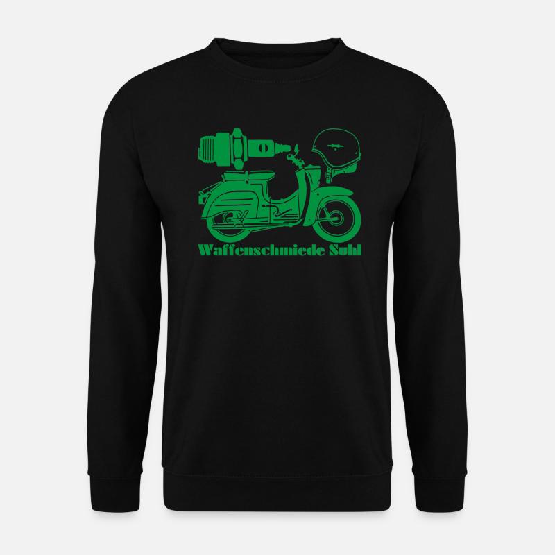 Simson Schwalbe KR51 Waffenschmiede - Unisex Pullover - Schwarz