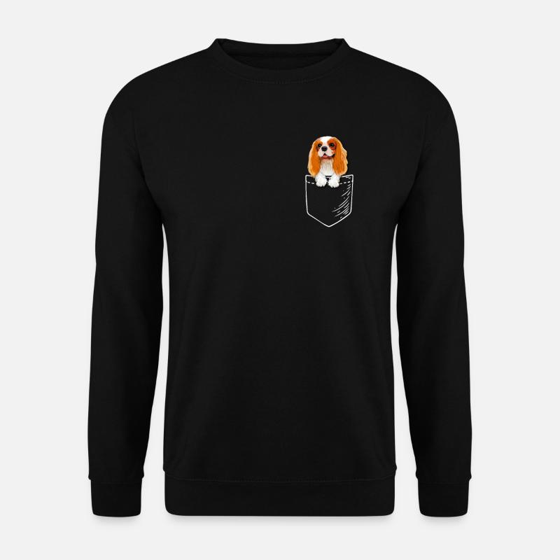Cavalier King Charles Spaniel - Sweat-shirt Unisexe - noir