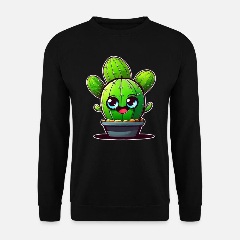Mein kleiner grüner Kaktus - Unisex Pullover - Schwarz