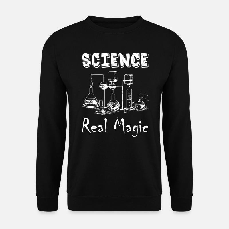 Science Real Magic - Unisex Sweatshirt - black