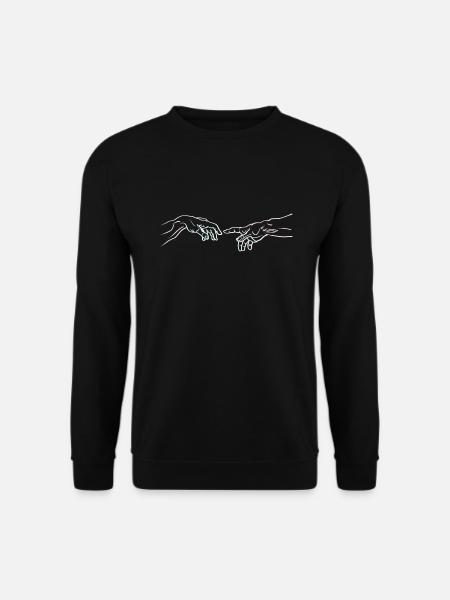 Création d’Adam Michel-Ange - Sweat-shirt Unisexe - noir