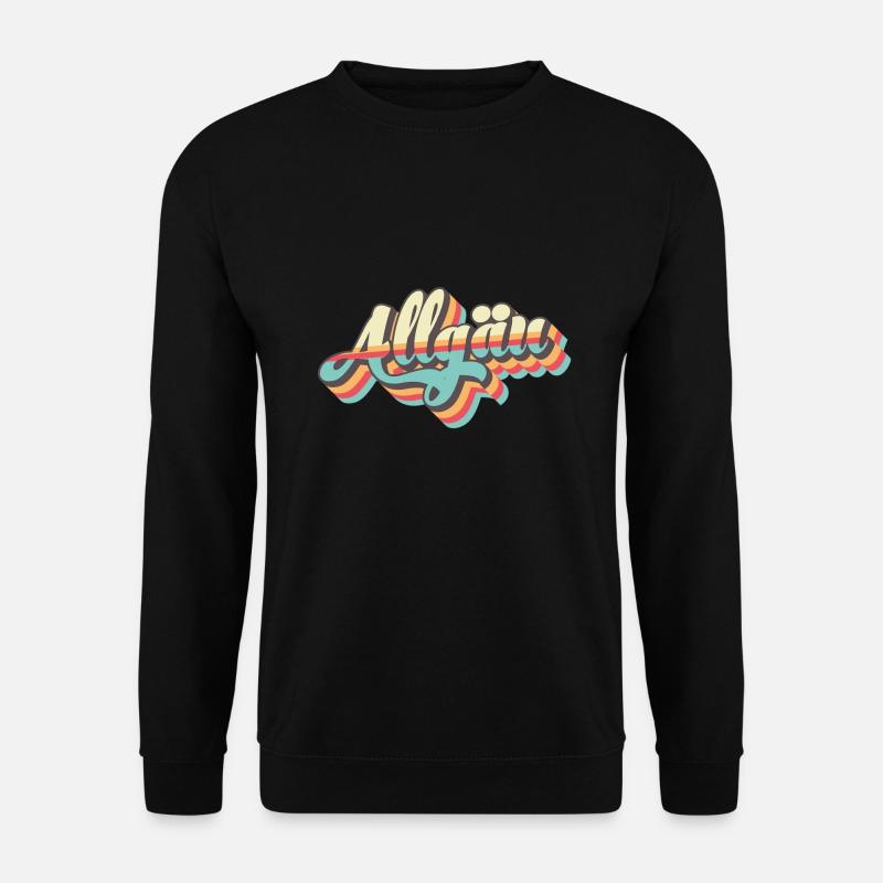 Allgäu - Unisex Pullover - Schwarz