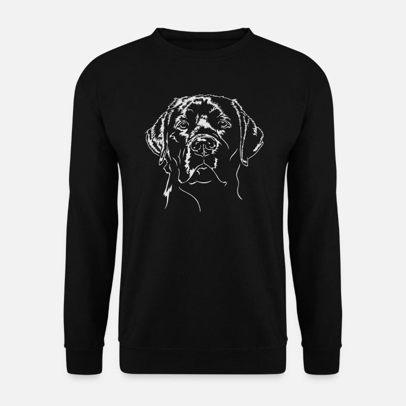 LABRADOR Retriever Labbi Lab Hunde Hund Wilsigns - Unisex Pullover - Schwarz