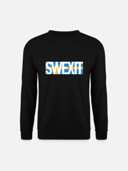 SWEXIT - Unisex Sweatshirt - black