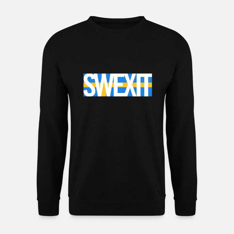 SWEXIT - Unisex Sweatshirt - black