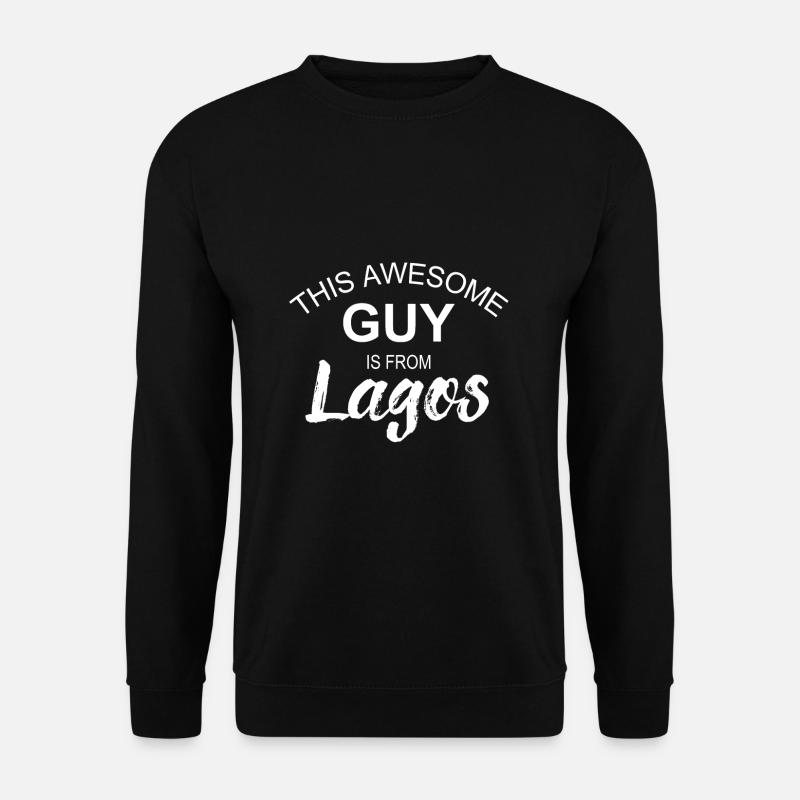 Lagos Nigeria - Unisex Pullover - Schwarz