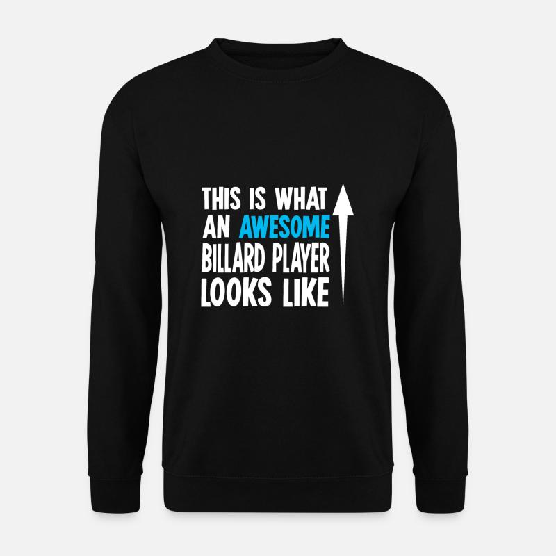 billiards - Unisex Sweatshirt - black