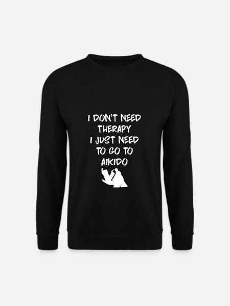 Aïkido - Sweat-shirt Unisexe - noir