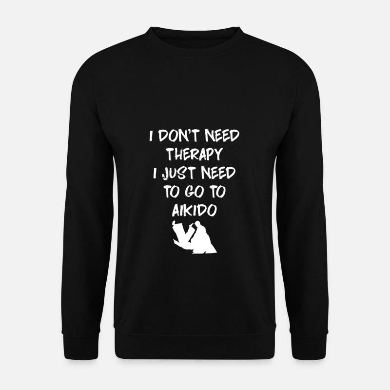 Aikido - Unisex Pullover - Schwarz