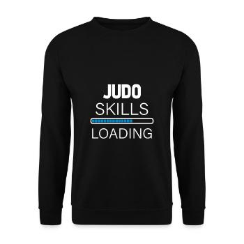 Judo - Sweat-shirt Unisexe - noir - Devant - Alina (178cm) & Michal (187cm)